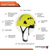 Defender Safety H1-CH Safety Helmet Type 1, Class C, ANSI Z89 & EN 397 Rated - Black H1-CH-06